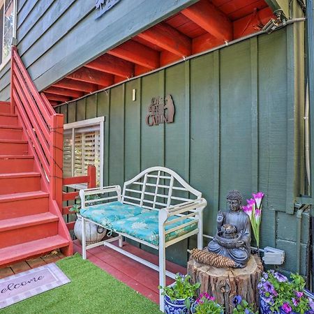 Boho Crestline Cabin, 1 Mile To Lake Gregory! Exterior photo